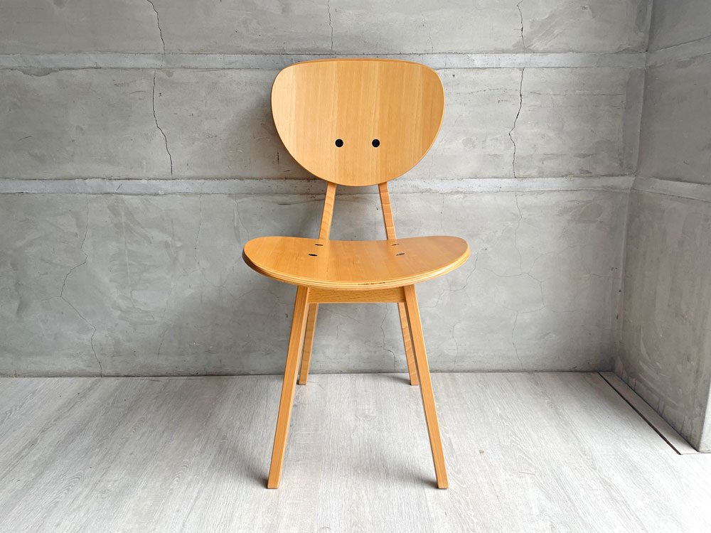 イデー IDEE ダイニングチェア ナチュラル DINING CHAIR Natural 長大作 食卓椅子 ジャパニーズモダン 定価￥63,000- ♪