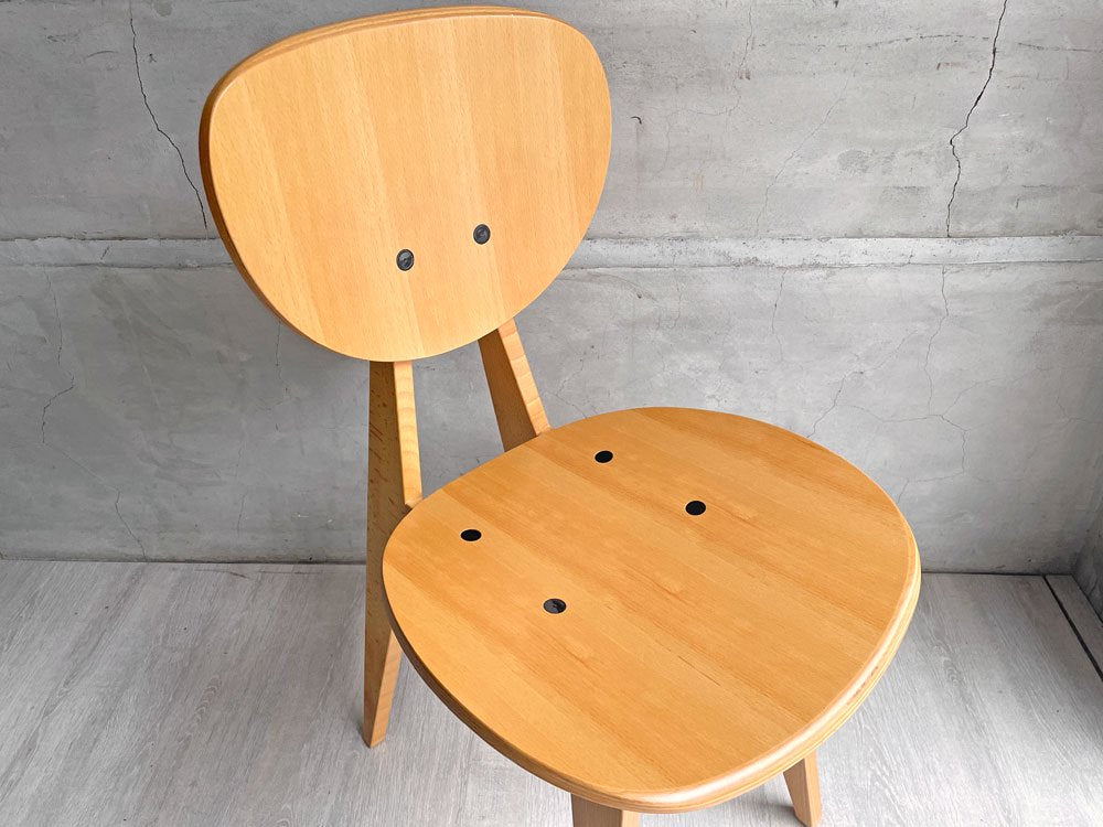 イデー IDEE ダイニングチェア ナチュラル DINING CHAIR Natural 長大作 食卓椅子 ジャパニーズモダン 定価￥63,000- ♪