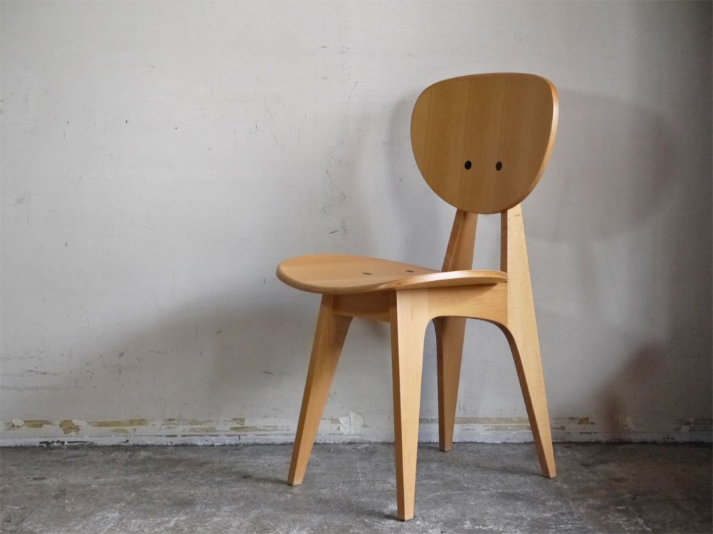 イデー IDEE ダイニングチェア DINING CHAIR Natural ナチュラル 板座 食卓椅子 長大作 ジャパニーズモダン ■