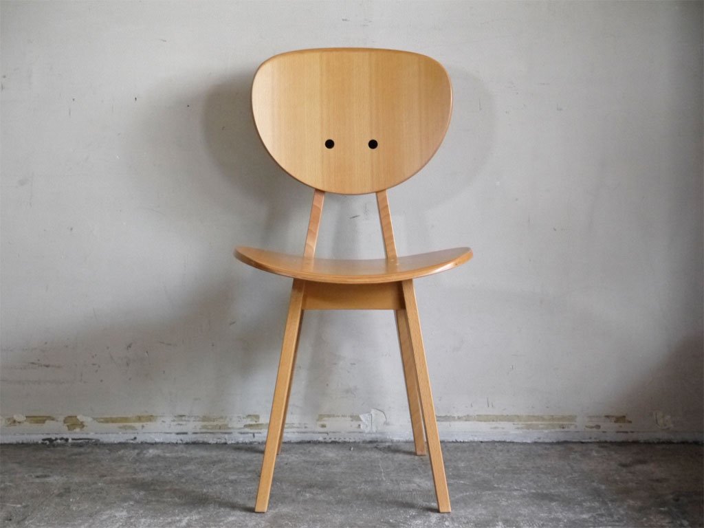 イデー IDEE ダイニングチェア DINING CHAIR Natural ナチュラル 板座 食卓椅子 長大作 ジャパニーズモダン ■