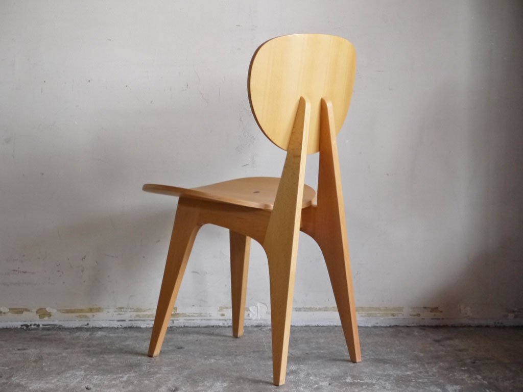 イデー IDEE ダイニングチェア DINING CHAIR Natural ナチュラル 板座 食卓椅子 長大作 ジャパニーズモダン ■