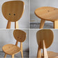 イデー IDEE ダイニングチェア DINING CHAIR Natural ナチュラル 板座 食卓椅子 長大作 ジャパニーズモダン ■