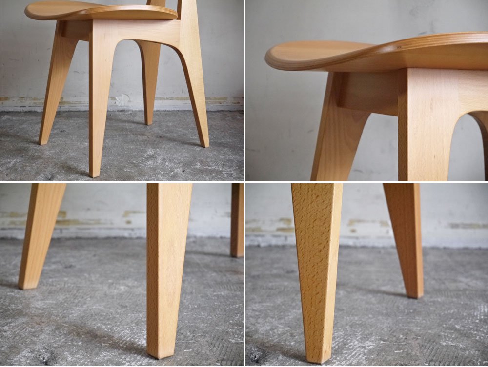 イデー IDEE ダイニングチェア DINING CHAIR Natural ナチュラル 板座 食卓椅子 長大作 ジャパニーズモダン ■