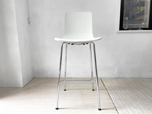 ヴィトラ Vitra ハルスツール HAL RE STOOL ミディアム ハイスツール カウンターチェア コットンホワイト RE ジャスパー・モリソン 定価 ￥53,900- B ★