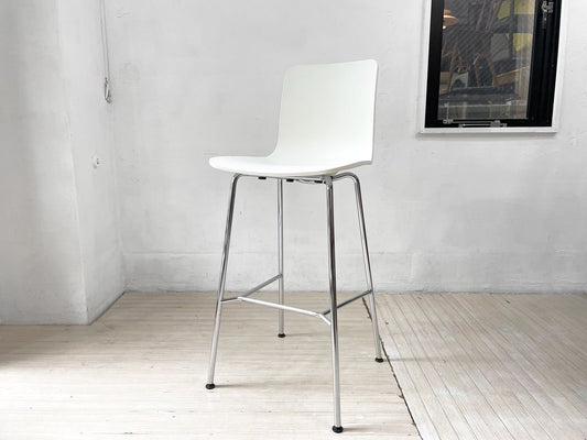 ヴィトラ Vitra ハルスツール HAL RE STOOL ミディアム ハイスツール カウンターチェア コットンホワイト RE ジャスパー・モリソン 定価 ￥53,900- A ★