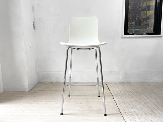 ヴィトラ Vitra ハルスツール HAL RE STOOL ミディアム ハイスツール カウンターチェア コットンホワイト RE ジャスパー・モリソン 定価 ￥53,900- A ★