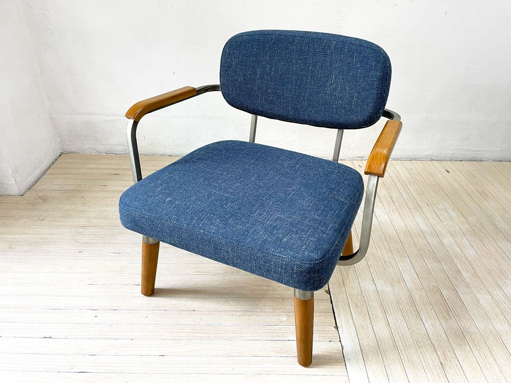 アクメファニチャー ACME Furniture ストランドラウンジチェア STRAND LOUNGE CHAIR 1Pソファ アッシュ材 スチール ファブリック 定価 ￥49,500- ★