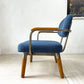 アクメファニチャー ACME Furniture ストランドラウンジチェア STRAND LOUNGE CHAIR 1Pソファ アッシュ材 スチール ファブリック 定価 ￥49,500- ★