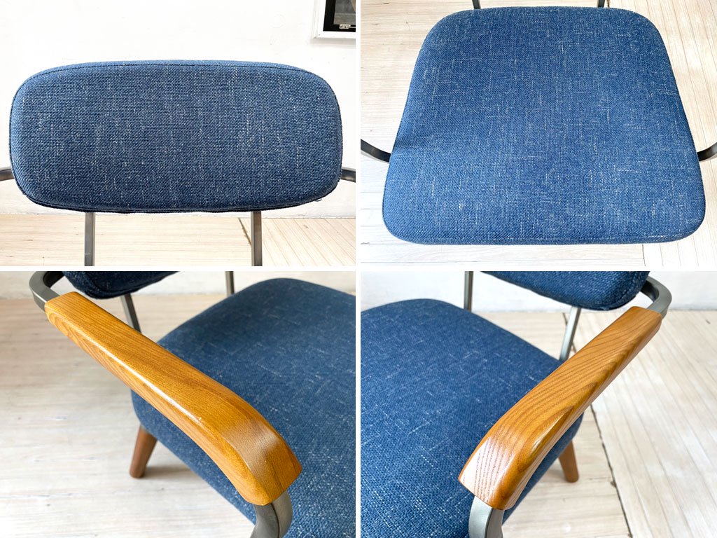 アクメファニチャー ACME Furniture ストランドラウンジチェア STRAND LOUNGE CHAIR 1Pソファ アッシュ材 スチール ファブリック 定価 ￥49,500- ★