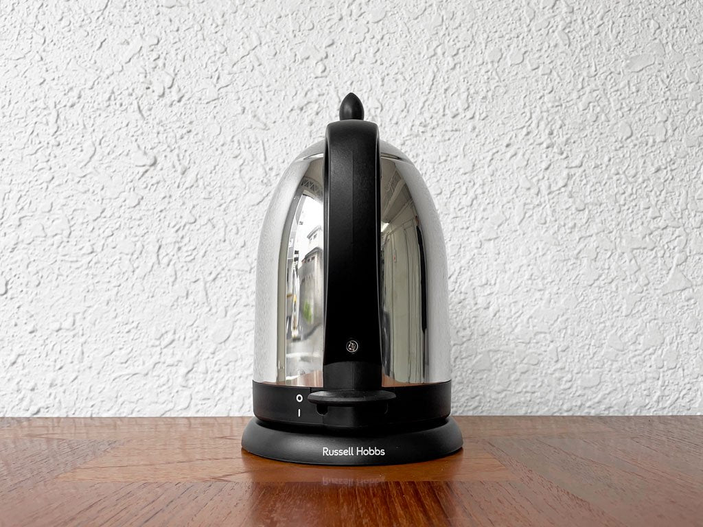 ラッセルホブス Russell Hobbs カフェケトル 7410JP ステンレス 1.0Lタイプ 電気ケトル オートオフ機能 空焚き防止機能 2023年製 グッドデザイン賞 英国 ◇