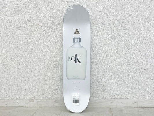 カルバンクライン × パレス スケートボーズ Calvin Klein × PALACE SKATEBOARDS CK1 PALACE スケートボードデッキ 8.5インチ 保管品 〓