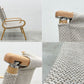 イキキ IKIKI グランドチェア Grand Chair オーク材 グレーベージュ ファブリック アウトドアチェア 折畳 ウッド キャンプチェア 美品 ほぼ使用感なし 〓