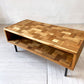 アクメファニチャー ACME Furniture トロイ コーヒーテーブル TROY COFFEE TABLE  ローテーブル チーク古材 アイアン W90cm USビンテージスタイル ★