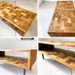 アクメファニチャー ACME Furniture トロイ コーヒーテーブル TROY COFFEE TABLE  ローテーブル チーク古材 アイアン W90cm USビンテージスタイル ★