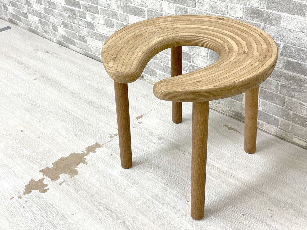 アンティ・ヌルメスニエミ Antti Nurmesniemi  サウナスツール Sauna stool バーチ材 フィンランド ビンテージ MOMA永久収蔵品 ●