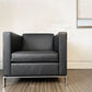 ウォルターノル WALTER KNOLL フォスター FOSTER 500 アームチェア 1Pソファ レザー 本革 ブラック ノーマン・フォスター 定価￥1,074,700- ◎