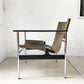 ノル Knoll ポロック ビンテージ スリングチェア Model 657 ポロックアームチェア Charles Pollock ラウンジチェア レザー 本革 ミッドセンチュリー ★