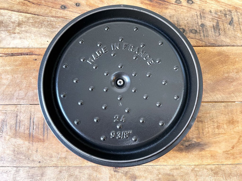 ストウブ STAUB ピコ ココットラウンド 両手鍋 ホーロー鍋 チェリー 24cm ★