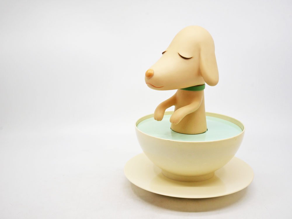 奈良美智 Yoshitomo Nara パップカップ PupCup フィギュア CEREALART 現代アート 希少 インテリアとして ●