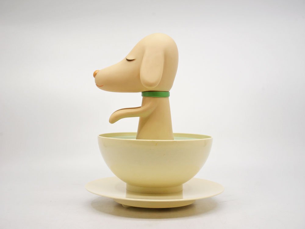 奈良美智 Yoshitomo Nara パップカップ PupCup フィギュア CEREALART 現代アート 希少 インテリアとして ●