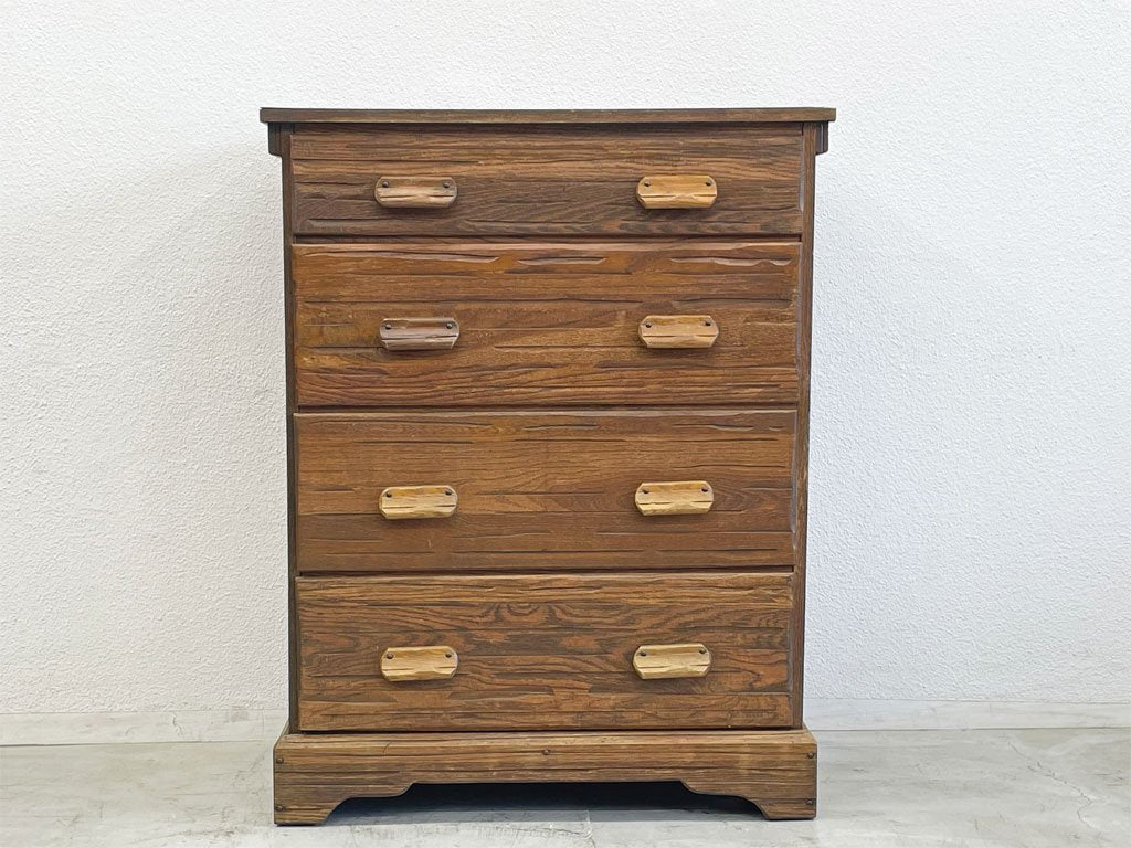 ランチオーク RANCH OAK A.BRANDT アメリカン ビンテージ チェスト US Vintage Chest 4段 アメリカンカントリー 米軍放出 〓