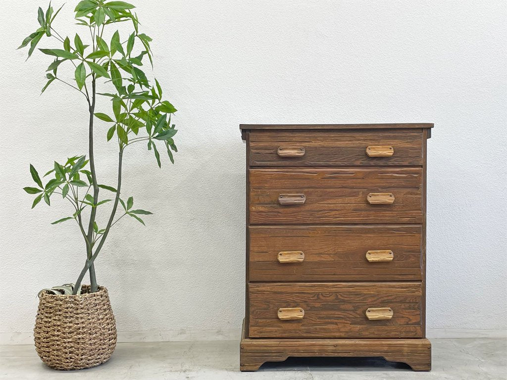 ランチオーク RANCH OAK A.BRANDT アメリカン ビンテージ チェスト US Vintage Chest 4段 アメリカンカントリー 米軍放出 〓