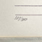ステファン Stephan ビンテージ リトグラフ ポスター Art Deco Preservation Ball 1985年版 127/150 サイン入り 額装品 希少 ●