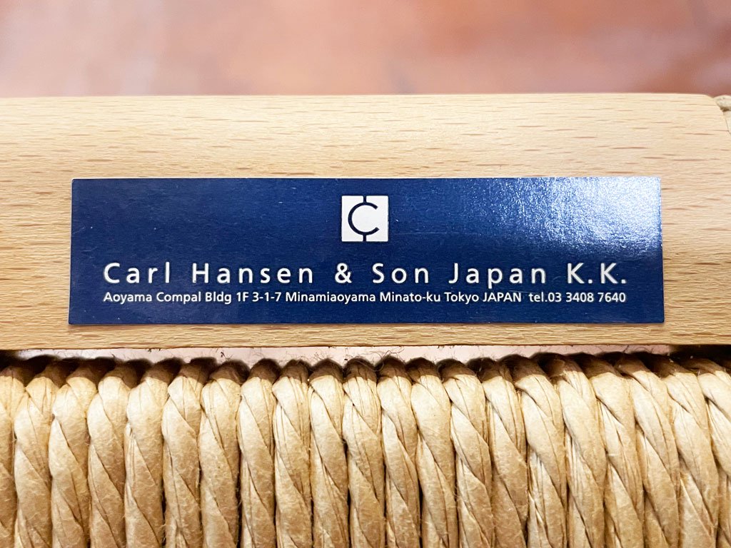 カールハンセン＆サン Carl Hansen & Son CH24 Yチェア ビーチ材 ソープ仕上げ 日本仕様サイズ ハンス・J・ウェグナー ◇