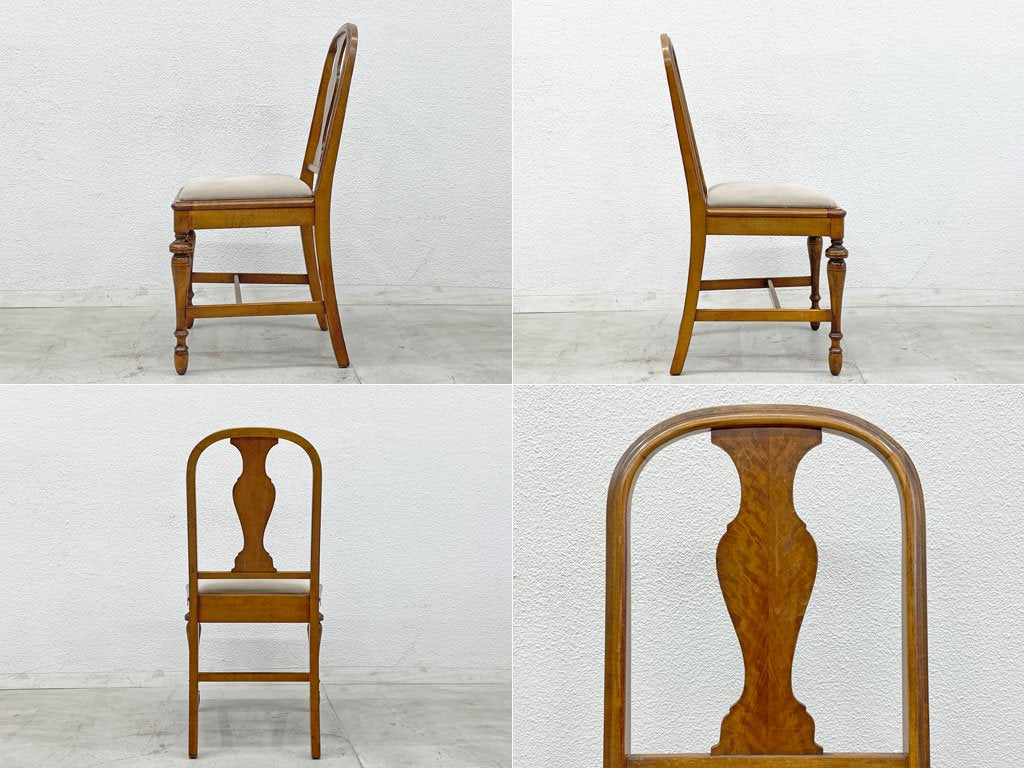 バーキー&ゲイファニチャー Berkey&Gay Furniture Co.ダイニングチェア Dining chair サイドチェア アンティーク家具 アメリカ 〓