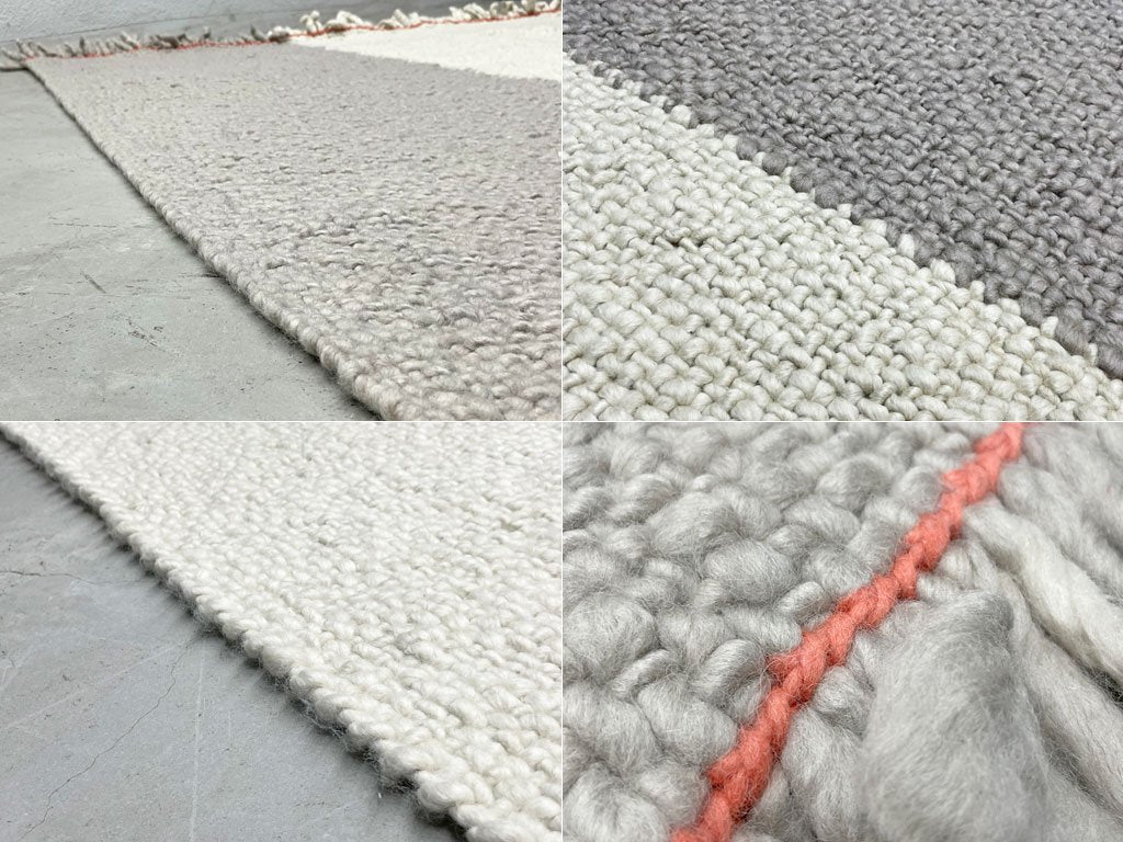 クヴァドラ Kvadrat ボールド Bold ラグ Rug 100% Wool カーペット 手織 ヘラ・ヨンゲリウス Hella Jongerius デンマーク 〓