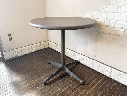 ハーマンミラー Herman Miller コントラクトテーブル Eames Contract-Base Table ラウンド Φ76cm C&R イームズ ミッドセンチュリー 廃番カラー 希少 ◎