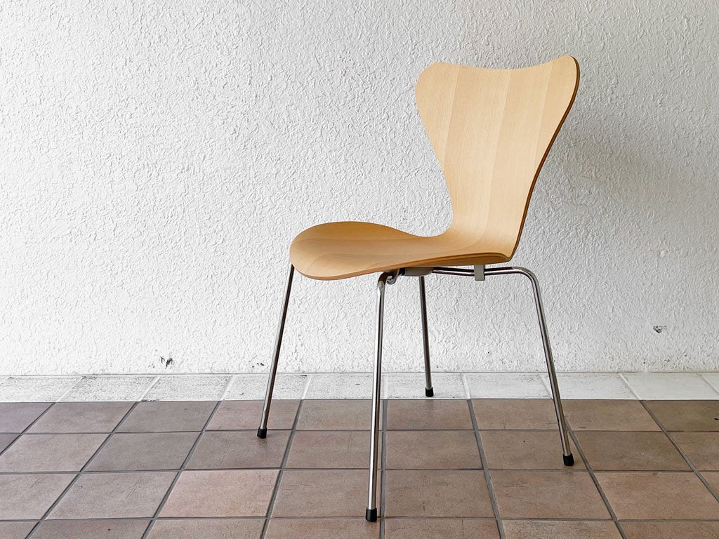 フリッツハンセン Fritz Hansen セブンチェア Seven Chair アルネヤコブセン Arne Jacobsen ナチュラル ビーチ材 北欧家具 ◇