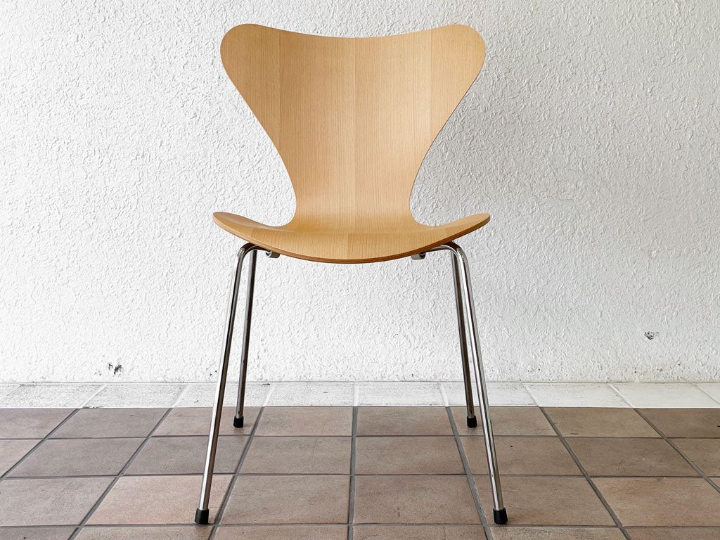 フリッツハンセン Fritz Hansen セブンチェア Seven Chair アルネヤコブセン Arne Jacobsen ナチュラル ビーチ材 北欧家具 ◇