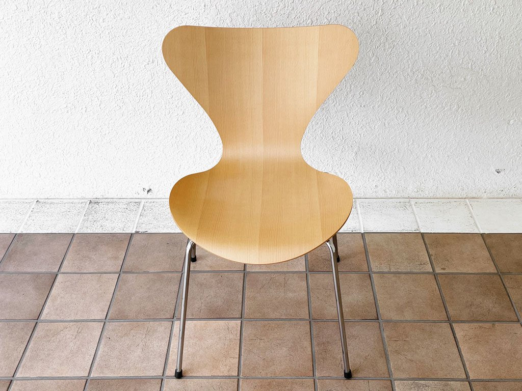 フリッツハンセン Fritz Hansen セブンチェア Seven Chair アルネヤコブセン Arne Jacobsen ナチュラル ビーチ材 北欧家具 ◇