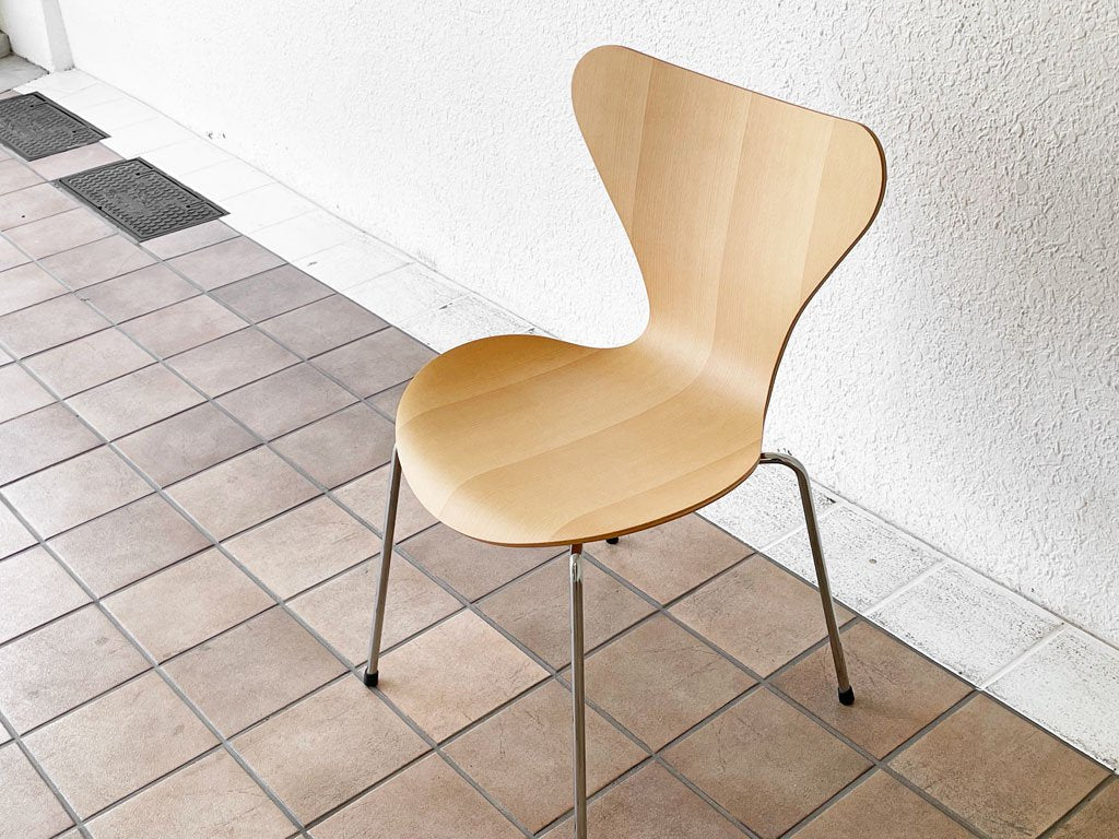 フリッツハンセン Fritz Hansen セブンチェア Seven Chair アルネヤコブセン Arne Jacobsen ナチュラル ビーチ材 北欧家具 ◇