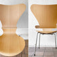 フリッツハンセン Fritz Hansen セブンチェア Seven Chair アルネヤコブセン Arne Jacobsen ナチュラル ビーチ材 北欧家具 ◇