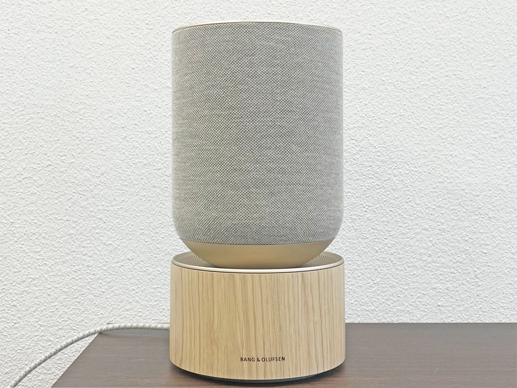 バング＆オルフセン Bang&Olufsen ベオサウンドバランス Beosound Balance ワイヤレススピーカー オーク材×アルミニウム 美品 〓