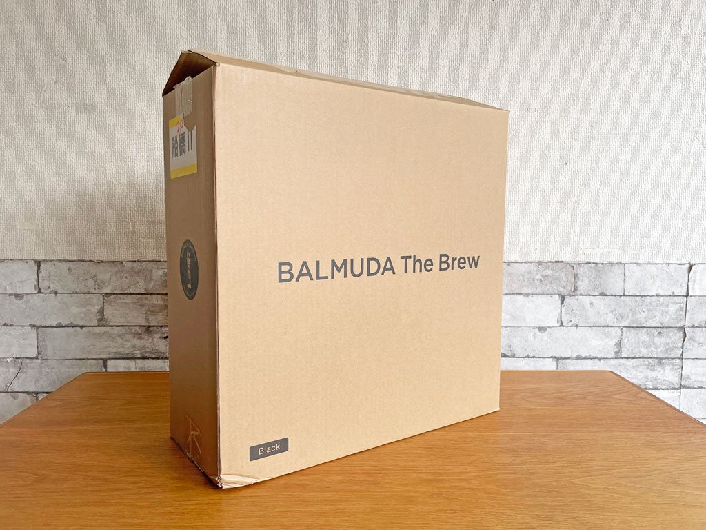 バルミューダ BALMUDA ザ・ブリュー The Brew K06A コーヒーメーカー 2021年製 デザイン家電 箱付 未使用品 ●