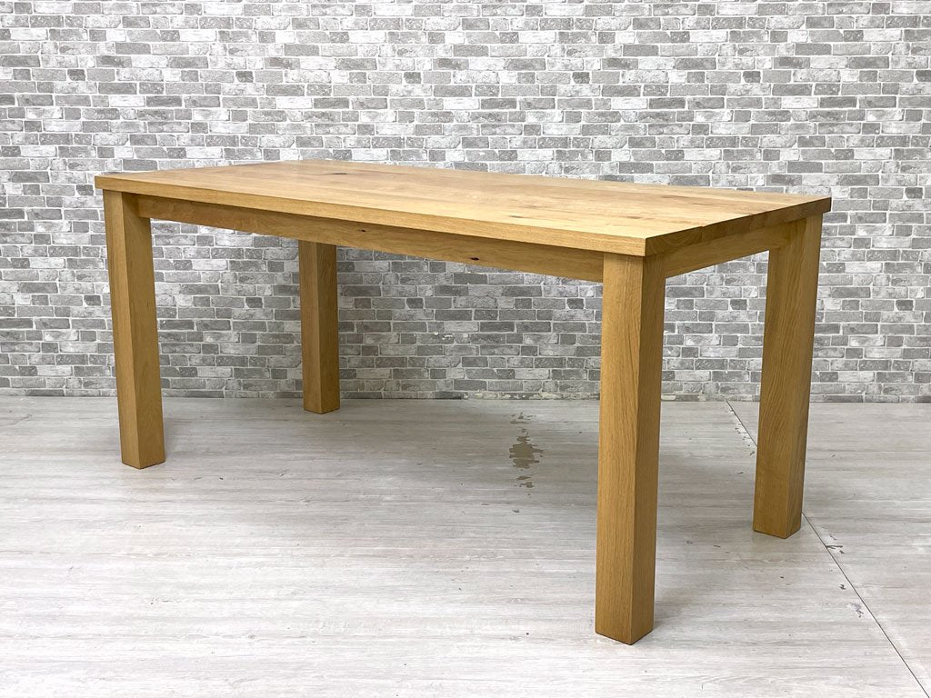 トラックファニチャー TRUCK FURNITURE OAK SR TABLE ダイニングテーブル オーク無垢材 W150cm オーダー 廃番サイズ ●