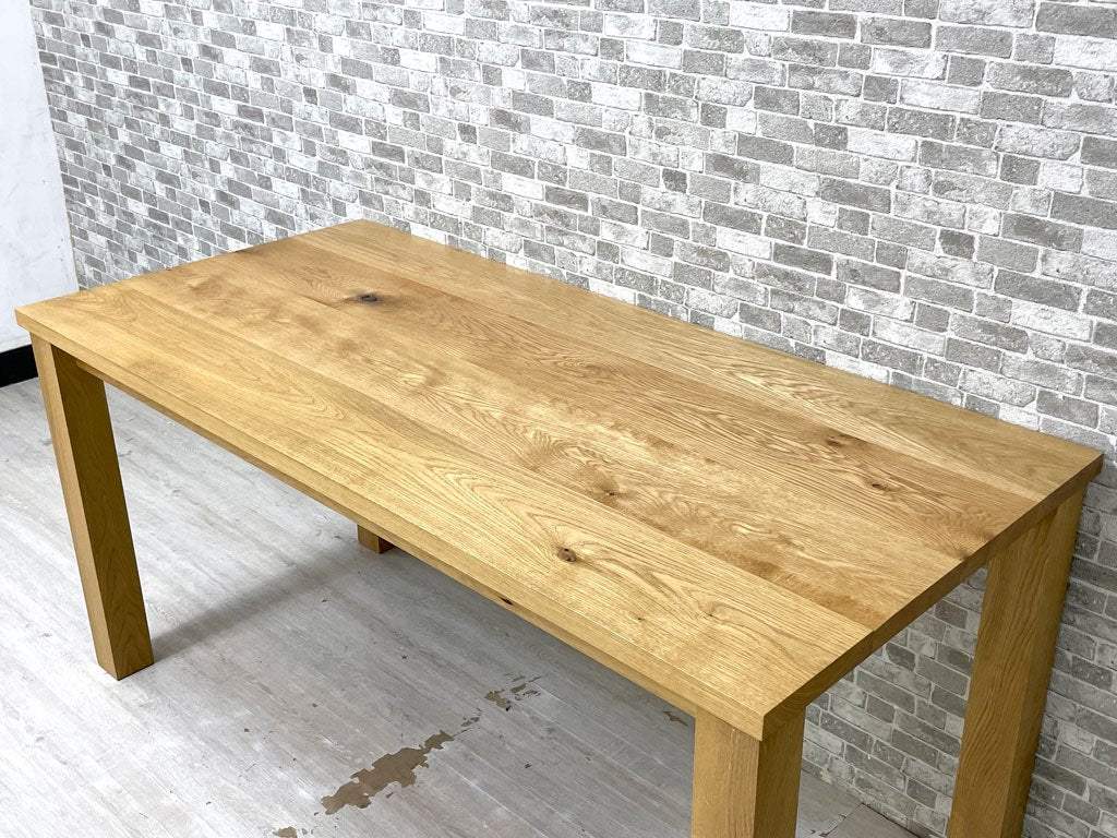 トラックファニチャー TRUCK FURNITURE OAK SR TABLE ダイニングテーブル オーク無垢材 W150cm オーダー 廃番サイズ ●