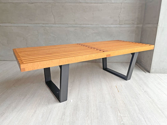 ジョージ ネルソン George Nelson プラットフォーム ベンチ Platform Bench テーブル ミッドセンチュリーデザイン リプロダクト ♪