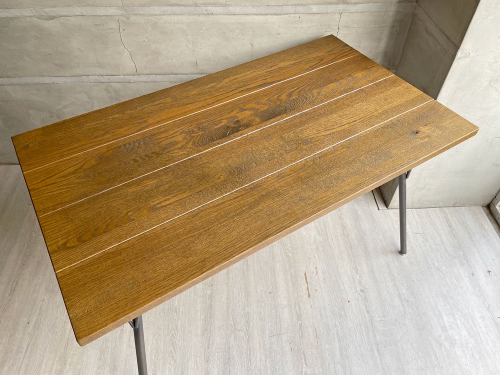 ジャーナルスタンダードファニチャー journal standard furniture サンク SENS ダイニングテーブル Sサイズ オーク無垢材 W120cm ♪