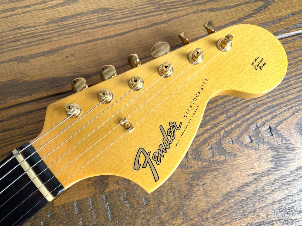 フェンダージャパン Fender Japan ST66G-TX OCR ストラトキャスター エレキギター ソフトケース付き 希少モデル ♪