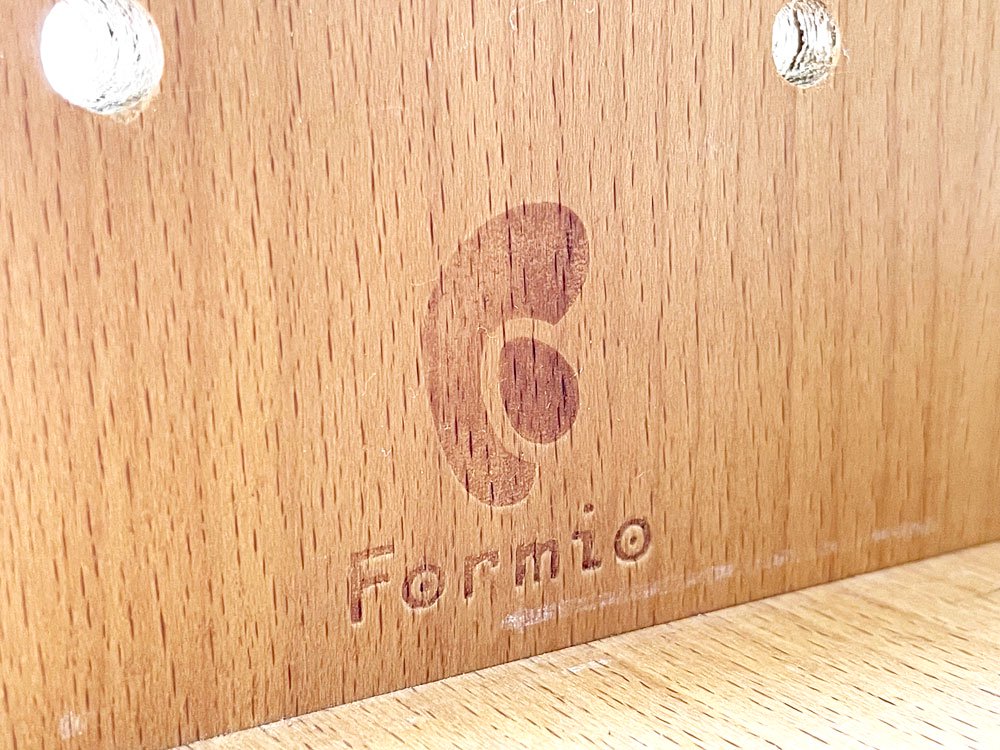 フォルミオ Formio トールシェルフ KF-11 オープンシェルフ ラック フック付き 本棚 飾り棚 ブナ材 阿久津雄一 GKデザイン 北欧 デンマーク ◇