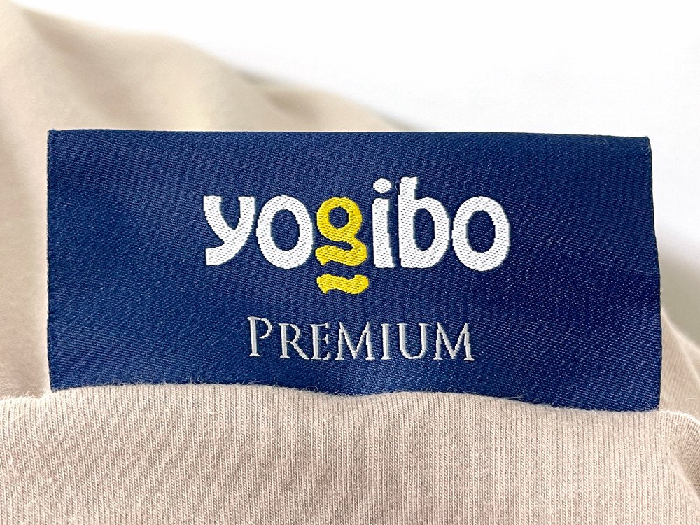 ヨギボー yogibo マックス MAX プレミアム Premium ビーズクッション ソファ ライトグレー 定価￥55,000- ●