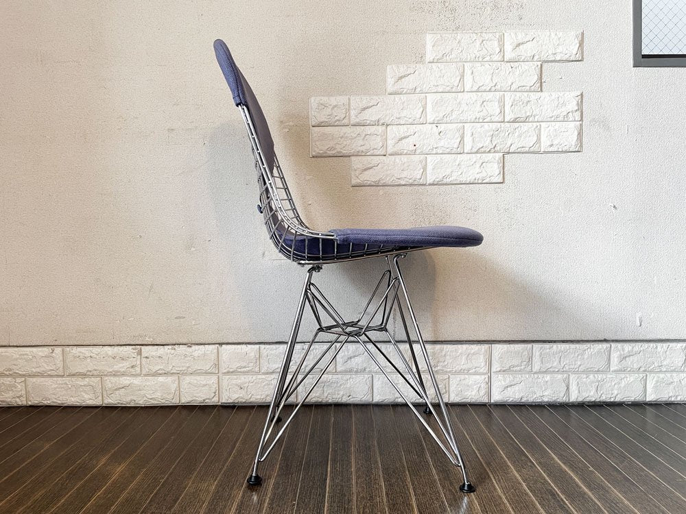 ハーマンミラー Herman Miller ワイヤーチェア Eames Wire Chair DKR2 エッフェルベース ビキニパッド付 C&R イームズ ミッドセンチュリー ◎