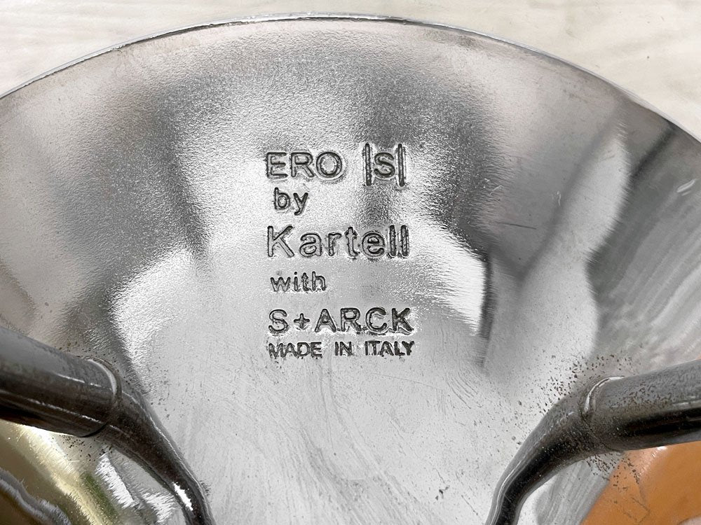 カルテル Kartell エロエス ERO S ダイニングチェア クリスタル 4本脚 フィリップ・スタルク スペースエイジ イタリア 参考定価￥77,000- ●