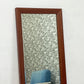 ジャパンビンテージ Japan Vintage チーク材 ウォールミラー スリムミラー 壁掛け 鏡 37.5×129cm 北欧スタイル ●
