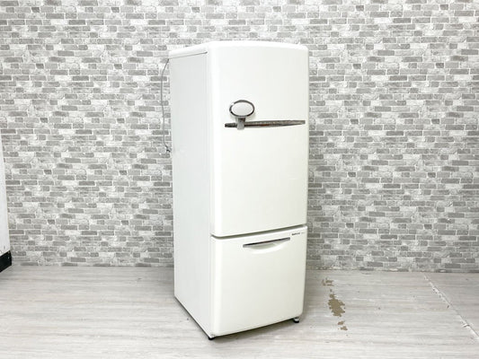 ナショナル National ウィル WiLL フリッジ ・ミニ FRIDGE mini冷凍冷蔵庫 ホワイト 2006年製 165L NR-B172R-W 廃番 ノスタルジック ●