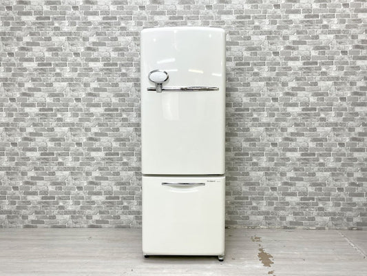 ナショナル National ウィル WiLL フリッジ ・ミニ FRIDGE mini冷凍冷蔵庫 ホワイト 2006年製 165L NR-B172R-W 廃番 ノスタルジック ●